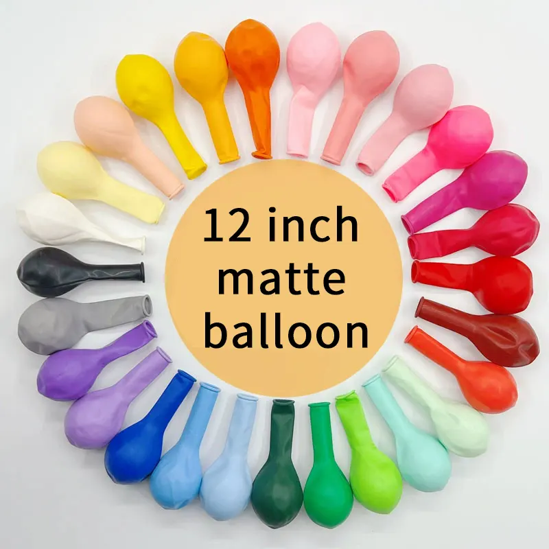 Balon matte 12 inci