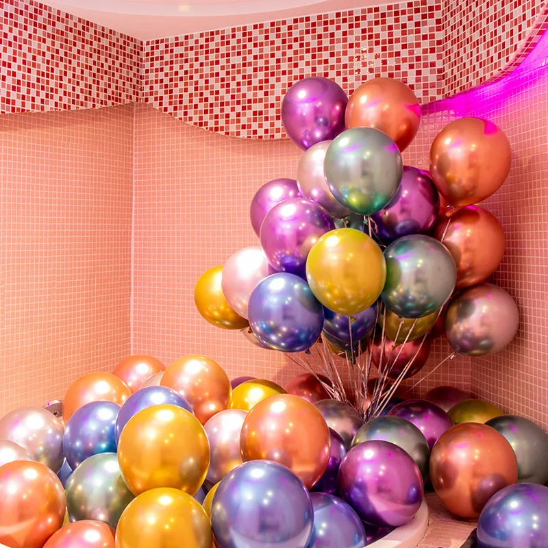 Balon lateks logam 18 inci