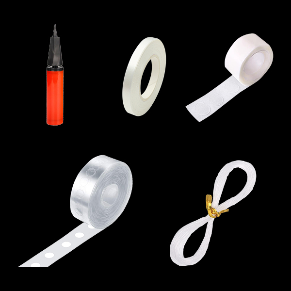 Pengenalan aksesoris umum pada perlengkapan balon