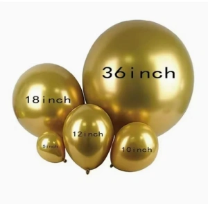 Berapa ukuran balon yang terbaik untuk lengkungan balon