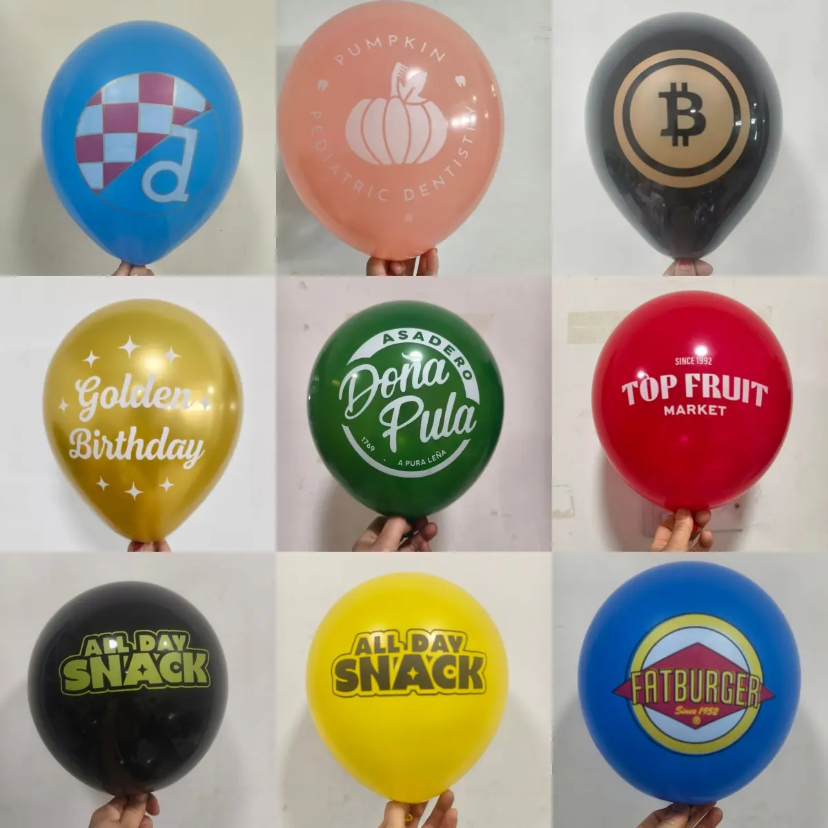 Bagaimana Pabrik Mencapai Keselarasan Cetak Sempurna pada Balon Logo