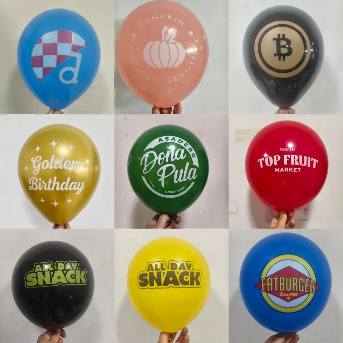 Bisakah sampel balon yang dicetak khusus gratis?