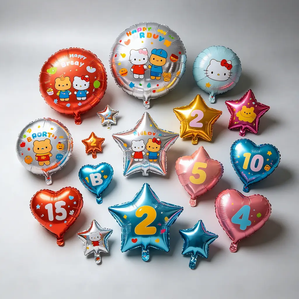 Pencetakan Balon Foil Cetak Kustom