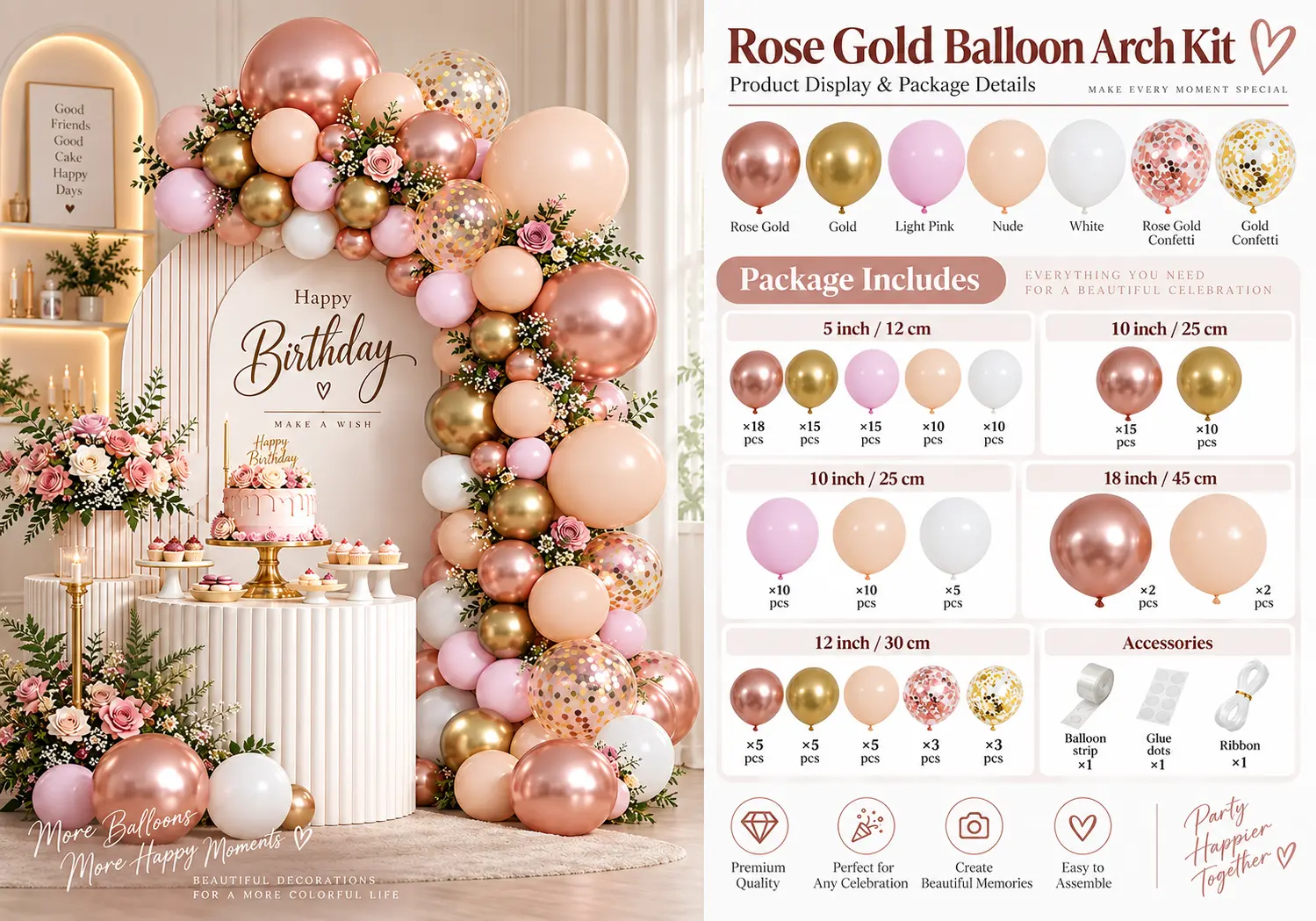 Grosir Kit Lengkungan Balon: Apa yang Termasuk dalam Kit Lengkap