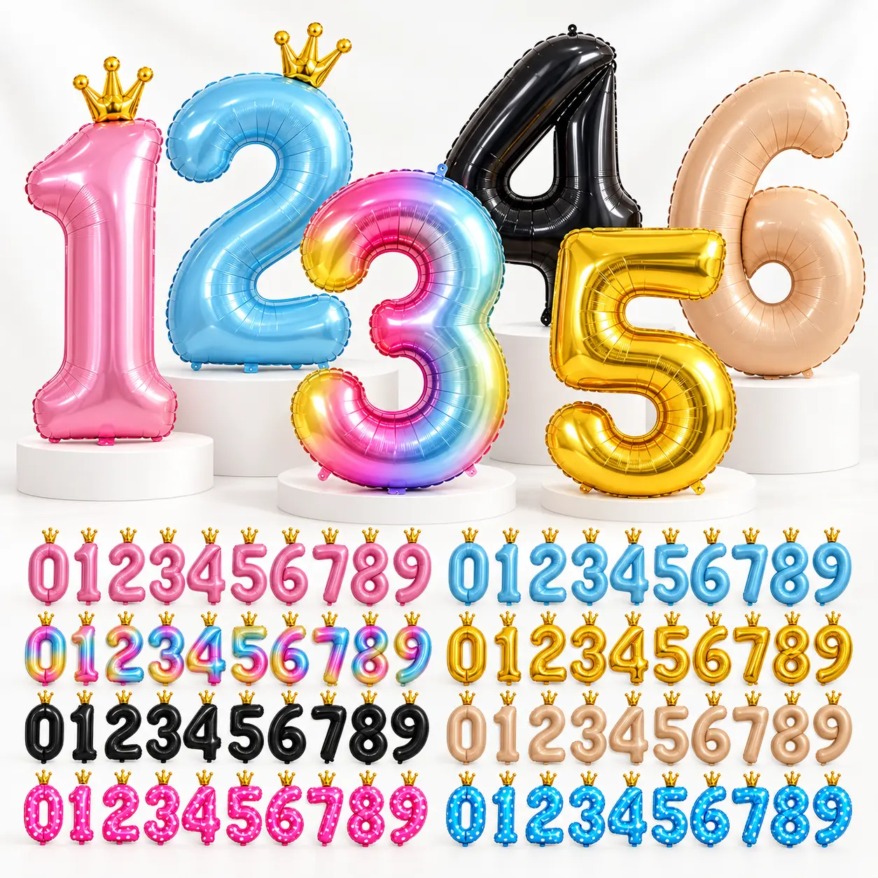Balon Foil Nomor 32 Inci