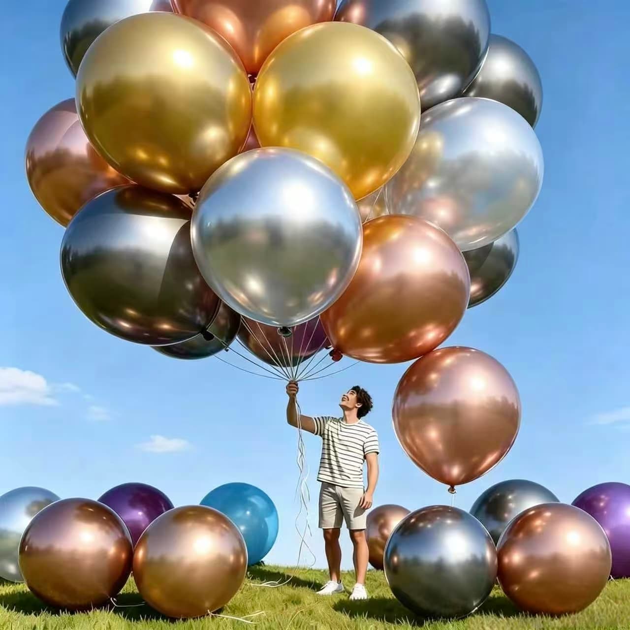 Balon metalik 36 inci