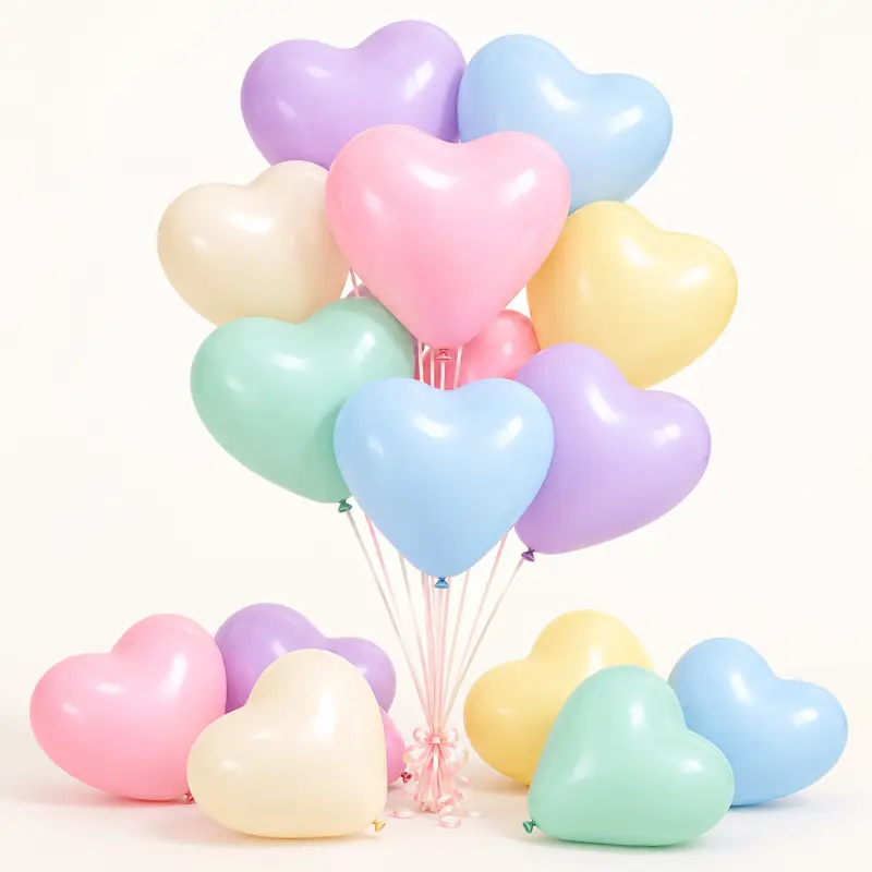 Balon Lateks Hati 5 Inci