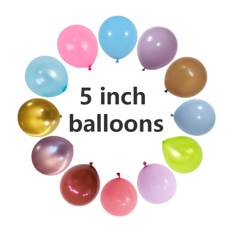 Balon lateks 5 inci