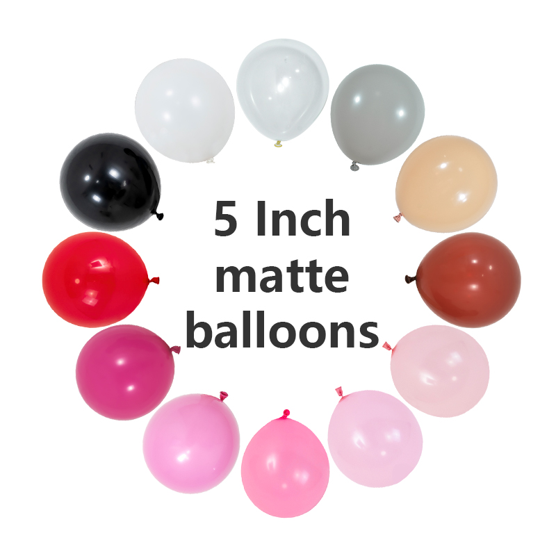 Balon Lateks Matte 5 Inci