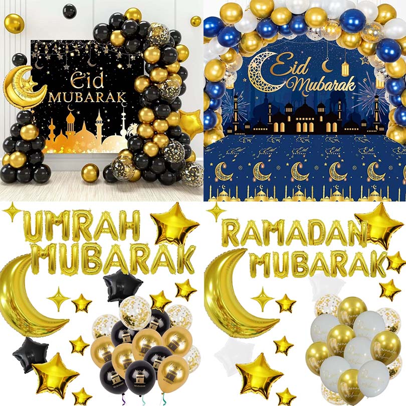 Idul Fitri Al-Fitr Balloon Garland Kit