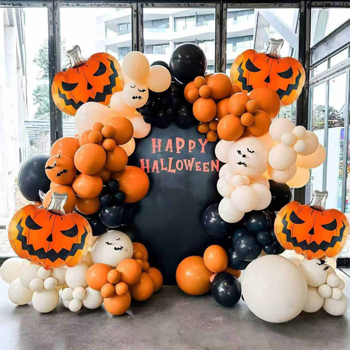 Kit lengkung balon balon halloween