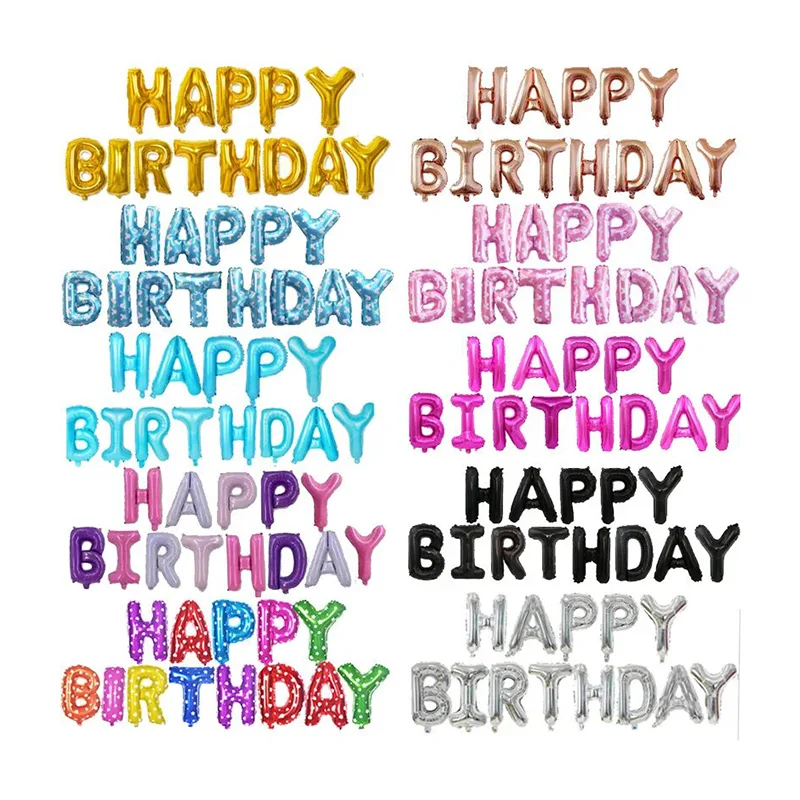 Selamat ulang tahun balon foil