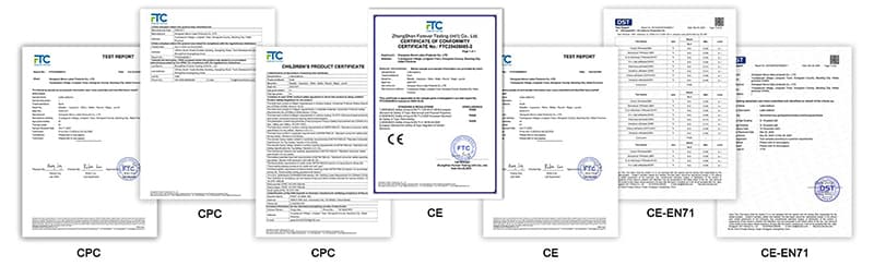 The inspection report of the balloon
