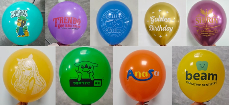Custom printed balloons Custom printed balloons