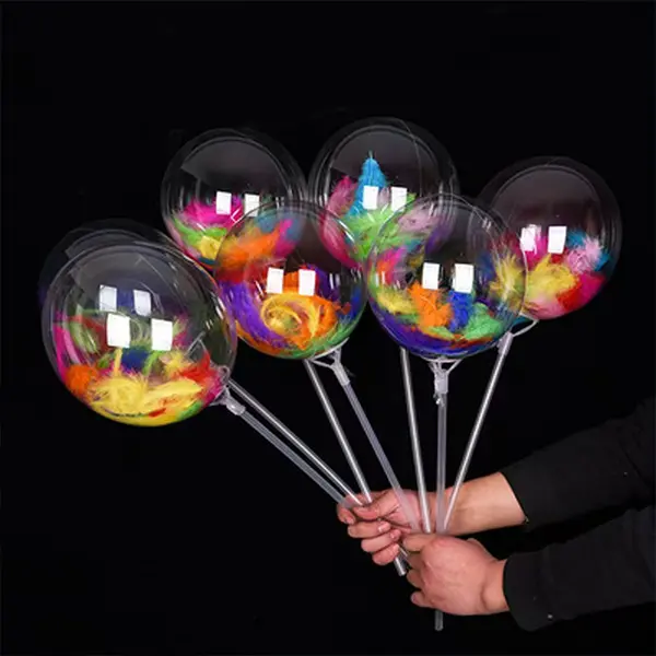 Balon Bobo Led Isian Bulu
