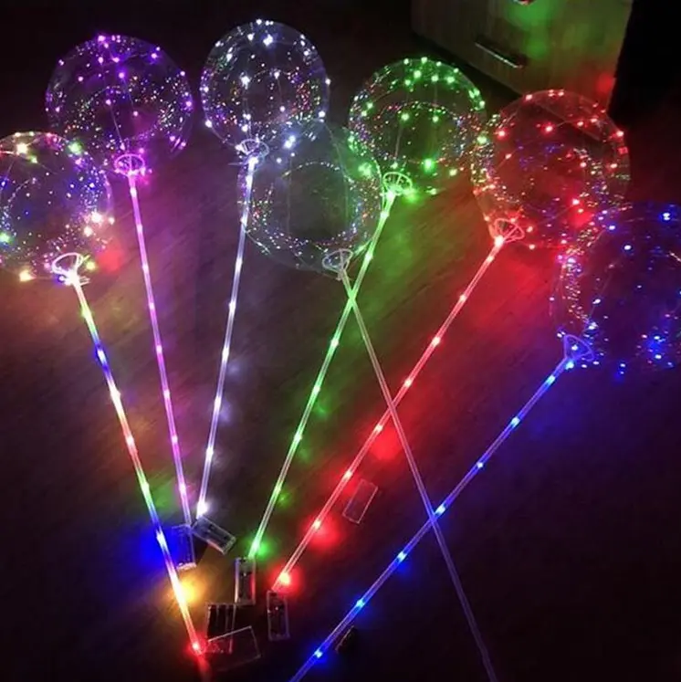 Set Balon Bobo Menyala LED