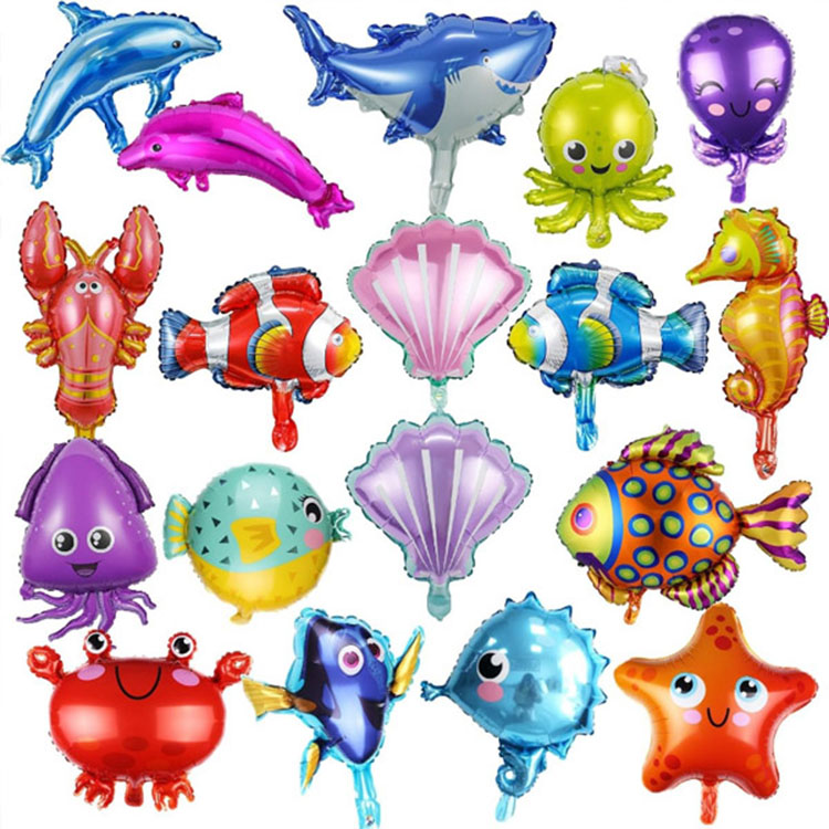 Balon Foil Kehidupan Laut