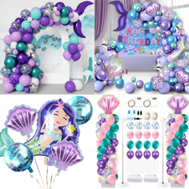 Kit balon putri duyung