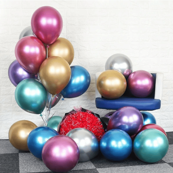 Balon helium metalik