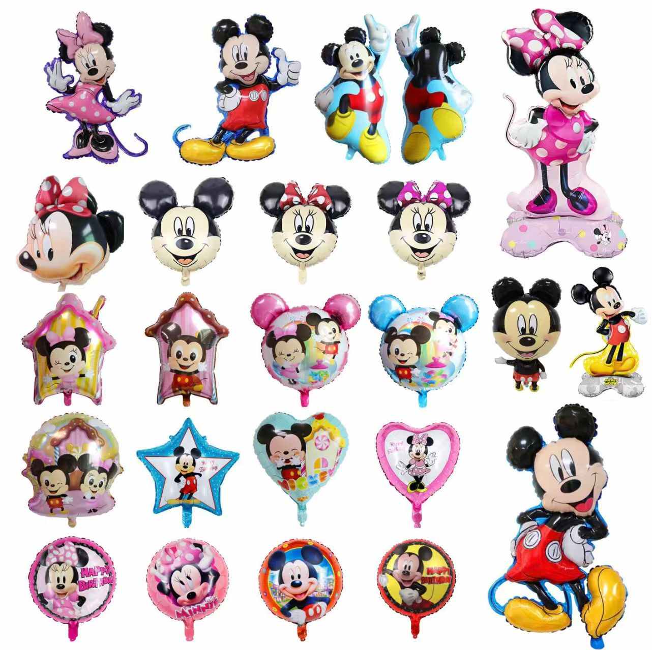 Balon Foil Mickey dan Minnie