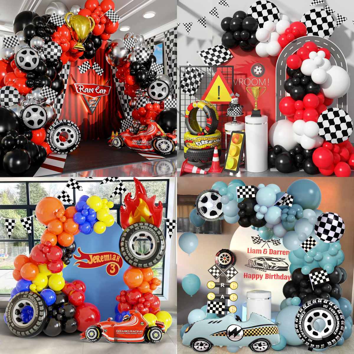 Kit lengkung balok mobil balap