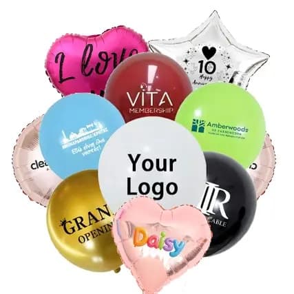 Balon Cetak Logo Merek Dagang